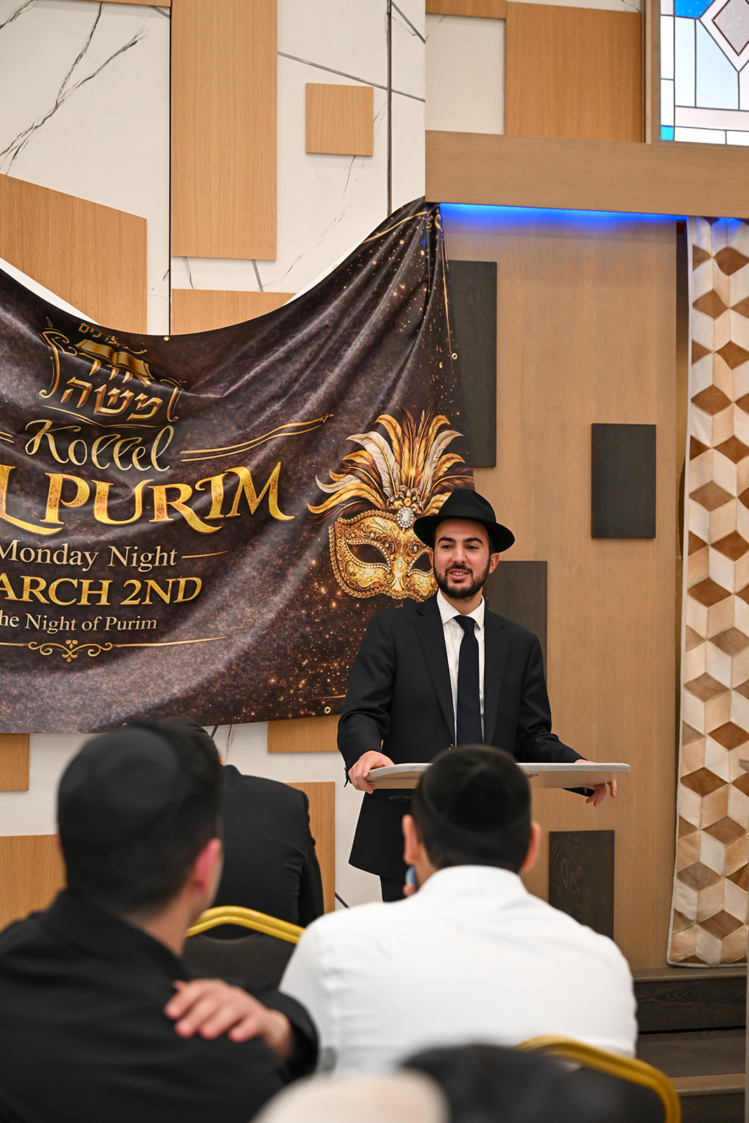 Kollel Leil Purim Event